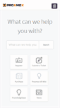 Mobile Screenshot of my.proxmox.com