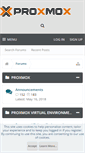 Mobile Screenshot of forum.proxmox.com